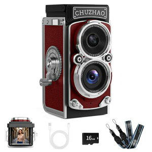 CHUZHAO�~�j���g���f�W�^���J����-�r���e�[�WTLR�X�^�C���̃R���p�N�g��჌�t���f�W�J���A�I�[�g�t�H�[�J�X�Ή��A16GBSD�J�[�h�t���A���S�ҁE�e�B�[���Y�E��l�ɍœK�ȃM�t�g-���b�h