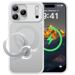�y2025�ō�����&��_360�x��]�zCASEKOOiPhone17ProMax�p�P�[�XMagSafe�Ή��ČRMIL�K�i360°�S�����ϏՌ��y���c�����E�p�x���R�����z�ő�25W�}���[�d�Ή��w��h�~/�}�b�g�d�グ/���ϖh�~/������