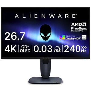 Dell AW2725Q 26.7�C���` �L�@EL Alienware �Q�[�~���O���j�^�[