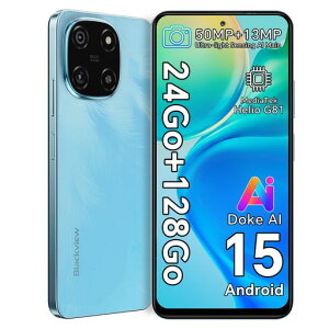 BlackviewColor6SIMt[X}[gtH{24GB+256GB(2TBg\)A90Hz6.67C`HD+ʃX}z{́ADokeAI(ChatGPT)A5000fA5000mAhobe[