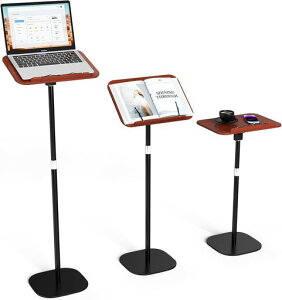 SHUWEI �T�C�h�e�[�u�� ���~�� 1��4�� �V���i�K�p�x���� ��39x���s26.5cm �X�^���f�B���O�f�X�N/�^�u���b�g�X�^���h/������/�e�[�u�� (�I�[�N���b�h�F)