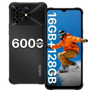 UMIDIGI�X�}�[�g�t�H���{��SIM�t���[G5Mecha�^�t�l�X�X�}�zAndroid16GB+128GB+1TBTF�g��8�R�A6.6�C���`����6000mAhType-C�[�d50MP�w��/��F��/GPS/�Z�K�F��