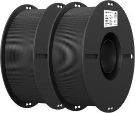 Crealityフィラメント3dプリンター用フィラメント2色セットPLAフィラメント1.75mm寸法精度プラスマイナス0.03mmもつれず目詰まりなしゆがみがない反りなし3Dプリンター用スプール造形材料合…