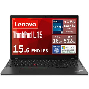 Lenovo�m�[�g�p�\�R��ThinkPadL15Gen415.6�C���`FHDIPS�t��/IntelCorei5-1345UvPro����/16GB������/512GBSSD/Wi-Fi6E/OfficeHome&