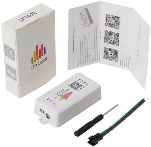 BTF-LIGHTINGSP107E�R���g���[���[���C�����XBluetooth���y�R���g���[���[IOS/Android�A�v���T�|�[�gWS2811WS2812BWS2813SK6812SK6812RGBSK9822
