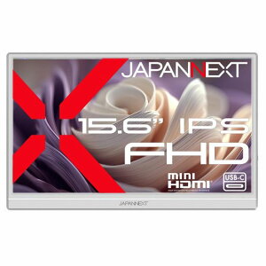 �yEC�T�C�g����zJAPANNEXT15.6�C���`IPS�p�l�����ڃt��HD(1920x1080)�𑜓x���o�C�����j�^�[(�z���C�g)JN-MD-Ei156F2-WminiHDMIUSB-C�������L�b�N�X�^���h���ڃt�F���g�P�[�X����