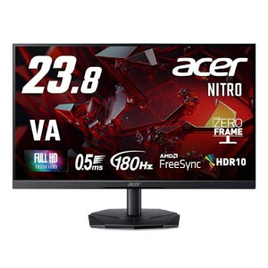 AcerQ[~Oj^[23.8C`VAtHD180Hz0.5msNTSC72%AMDFreeSyncHDR10HDMI2.0DisplayPortXs[J[EwbhtH[qNitro