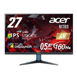 AcerQ[~Oj^[Nitro27C`IPS4KUHD160Hz0.5msHDMI2.1DisplayPortXs[J[wbhz[qPCPS5XboxX|SVESA}EgΉ