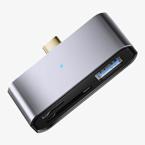 AmzhfengUSBType-CsdJ[h[_[3in1USB/SD/TFϊA_v^JA_v^OTG@\ʐ^/捂f[^]Phone15/15Pro/Pad/Mac/AndroidX}[gtH^ubg