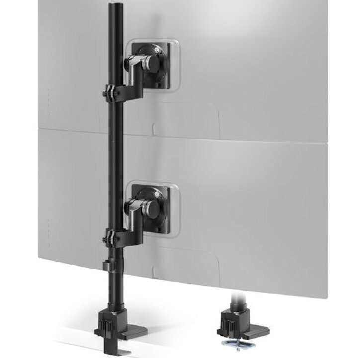 楽天市場】ACCURTEK 大型 モニターアーム 2画面 シングル 57インチ (2 