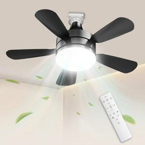【節電・目に優しい】TENKOO&YOULEDシーリングファンライト扇風機28W3000lmE26天井ライト常夜灯照明器具省エネ正逆回転切り替え無階段調光調色3階段風量調整DCモータータイマー機能小型5枚羽…