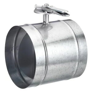 Edinstryダンパー制御手動ダンパー制御エアダクトベントバルブダンパーストーブ暖炉ダンパー換気ダンパー換気口直径200mmステンレス鋼