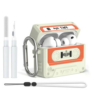 ForAirPodsPro3(2025)AirPodsPro3(2025)��p���g���J�[�g�[���V���R���ی�P�[�X�Z�b�g�ϏՌ��݌v�N���[�i�[&�l�b�N�X�g���b�v�t���f�U�C���{�̕ʔ�(�J�Z�b�g�e�[�v)