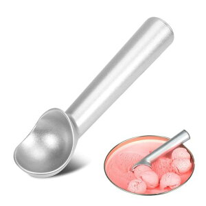 Liroyalアイスクリームスクープアイスクリームディッシャーアイスクリームスプーン丸型便利多機能飲食店料理用キッチン用品業務用キッチン用品シルバー