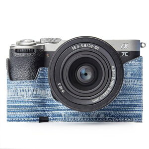 Sonya7c2��p���g���ȃf�j�����n����̃n�[�t�P�[�X�J�����ی�v�P�[�X�K�pSonyA7C2/Alpha7CII/ILCE-7CM2�y�ʎO�r���t���\�L�Y(�o�ܒO�J)