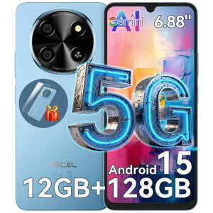�y2025�N�ŐV5G�X�}�z�zOSCALTIGER8SIM�t���[�X�}�z|7�C���`���ʃX�}�z120Hz�ANFC|Android15�X�}�zAI����(ChatGPT)|12GB+128GB2TB�g���\android