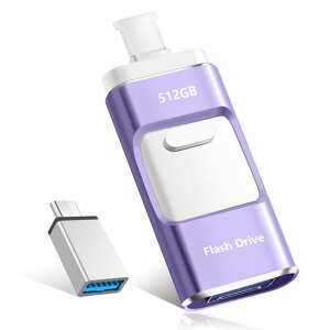 512GB USB�������y�A�v���s�v�zphone �ʐ^�f�[�^�ۑ� IOS/Android/PC/Mac�Ή� USB3.0�����f�[�^�]��