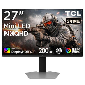 TCL �ʎq�h�b�g Mini LED ���j�^�[ 34�C���` 34R83Q �p�ȗ�1500R �Ȗ� UWQHD 170Hz Fast HVA �p�l�� 1ms ����� HDR 1400 Pantone�F�� HDMI2.1 DP �ȒP�ڑ� ������� �c����]
