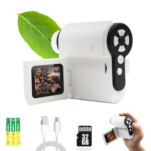 �q���p�������J����2inchLCD�X�N���[1080P10X�^��B�ePC�Ή��|�[�^�u���f�W�^���������|�P�b�g������32GB�������[�J�[�hUSB�[�d�����w�����S�Ғm��w�K�ߋ��������{�������