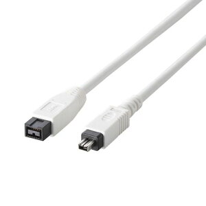 �G���R�� FireWire�P�[�u�� (IEEE1394b 9pin to 4pin) 1m IE-941WH