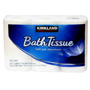 KIRKLAND�J�[�N�����h�o�X�e�B�b�V���R�X�g�RCOSTCO�g�C���b�g�y�[�p�[6���[���_�u��2���d�ˍ��z��