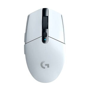 Logicool G �Q�[�~���O�}�E�X G304 LIGHTSPEED ���C�����X �Q�[�~���O �}�E�X G304rWH �y�� 99g HERO 12K�Z���T�[ 6�v���O�����{�^�� 250���ԘA���g�p�\ �z���C�g PC windows mac