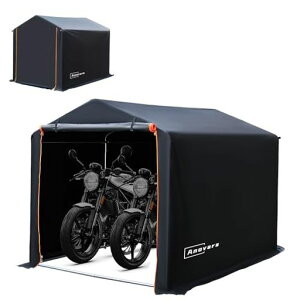 Anovara(アノヴァラ)サイクルハウスバイクガレージサイクルポート1台用〜3台用自転車置き場屋外サイクルガレージバイクガレージガレージテント自転車テント屋根車庫自転車小屋バイクテ…