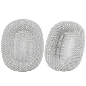 Adhiper �C���[�p�b�h �C���[�N�b�V���� for Airpods Max �w�b�h�Z�b�g �p ���� ������ �p�b�h ��v�ȃ��b�V���t�@�u���b�N �w�b�h�p�b�h �_�炩���t�H�[�� �C���[�J�b�v (�V���o�[�z���C�g)