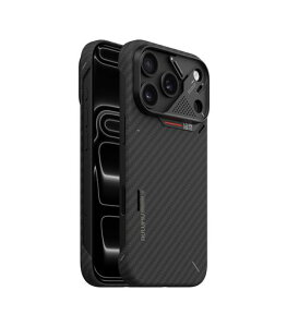Aulumu A18 iPhone 18 Pro Max ���� �A���~�h�@�� �P�[�X MagSafe�Ή� CoolHyper���M�V�X�e������ �u���b�N
