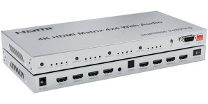 4KHDMI�}�g���b�N�X4x4�����t(�V�[�����X�ؑ�)4K30HzHDMI�}�g���b�N�X���������o�̓Z�b�g�g�b�v�{�b�N�X�p�\�R���\���@��v���W�F�N�^�[PCPS3/4HDTV�p