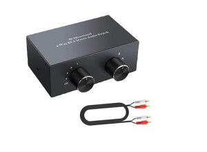 �I�[�f�B�I�Z���N�^�[4����2�o��/4�o��2���͑o����RCA�X�e���I�����X�C�b�`���[�ؑ֊�X�v���b�^�[�d���s�vCD�v���[���[�ADVD�X�e���I�X�s�[�J�[�ȂǂɑΉ�