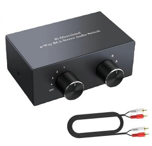 �I�[�f�B�I�Z���N�^�[4����2�o��/4�o��2���͑o����RCA�X�e���I�����X�C�b�`���[�ؑ֊�X�v���b�^�[�d���s�vCD�v���[���[�ADVD�X�e���I�X�s�[�J�[�ȂǂɑΉ�