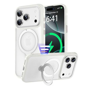 KISECASEiPhone17ProMaxpP[XMagsafeΉCX[dCO}Olbgڒ_360x]X^hJRg[Jo[tϏՌϋv΂ݖh~ߗی