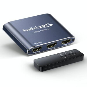 �y4K@60Hz�zavediolinksHDMI�ؑ֊�4K60Hz3����1�o�̓����R���t���Z���N�^�[�A���~�����������E�蓮�ؑ�HDMI2.0bHDR10+HDCP2.23D�f���o��Switch/PS5/PS4/