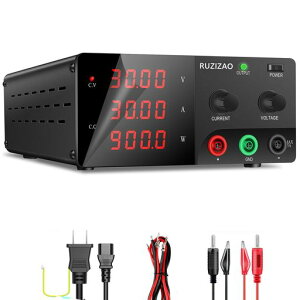 RUZIZAO艻d(0~30V0~30A)900WDC艻x`deo̓XCb`x4LEDfBXvCfeXgƃeiXwZ炨уobe[dɎgp܂o