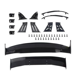 Bhuuno1/10RCカー部品DIYリアスポイラーウィング交換フラットカーリアウイングRCカーボディウイングスポイラーリアウイングドリフト1/10RCカー交換部品アップグレードパーツDIY修理用品1/10RC…