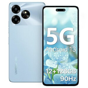UMIDIGI G6 5G �X�}�z �{�� SIM�t���[ 6.57�C���` 90Hz 12GB+128GB 1TB�g�� Android 13 �X�}�[�g�t�H�� 8�R�A 2.2GHz CPU Dimensity 6100+ 50MP�J���� Type-C�[�d