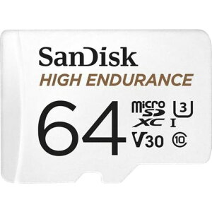 SanDisk���ϋv�h���C�u���R�[�_�[�A�N�V�����J�����Ή�microSDXC64GBSDSQQNR-064G�T���f�B�X�N�C�O�p�b�P�[�W�i