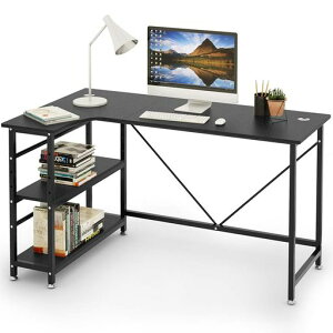 DEWEL�R�[�i�[�f�X�NL���^��140cm���j�^�[�A�[����t�Ή��p�\�R���f�X�N�e�����[�N�p2�i�K���[���b�N�t���ؐ�L���f�X�N���[�I�t���I�t�B�X�f�X�NPC���[�N�f�X�N�������ؖڕ��׋����ȃX�y�c