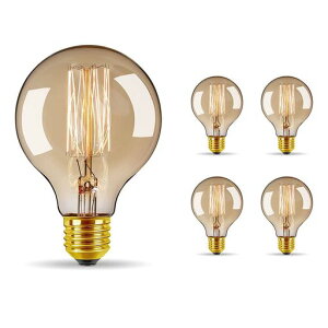 Bravelight�G�W�\���d��60WE26/E27�����yG95�z�{�[���d���J�[�{���d��(��LED�d��)�g�F�������G�W�\���o���u���g���d���A���e�B�[�N�Ɩ������d���ԐڏƖ����d�����͋C�d��������Ή��~�^�{�c