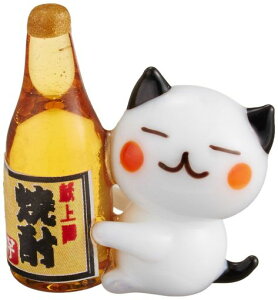 フォーカートかわいい猫手作りガラス細工のんべえネコCYK1539
