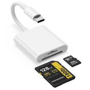2in1USBCSD�J�[�h���[�_�[USB�|�[�g�g�����@�\MicroSD/SD�J�[�h/UHS-I�J�[�h��p�����o�����]���^�C�vC�J�[�h���[�_�[MacWindowsAndroid�[���ɑΉ�