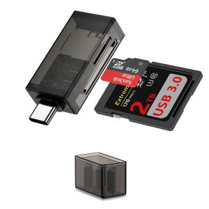 ViviberyŐV^&OTGΉ&2TB̑eʁz^CvCSDJ[h[_[USB-C2-in-1J[h[_[12}CNsdJ[h[_[iPhone175Gbps]