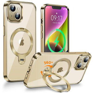�y360°��]�������E�c�����Ή��zFONKCASEiPhone14�p�P�[�XMagsafe�Ή��yCD�����O�E�X�^���h��́z�p�x�����\�X�g���b�v�z�[���t���y�{�̂̐F�E���b�L�o���p�[�z�A�C�t�H��14�p�J�o�[�}�O�l�c