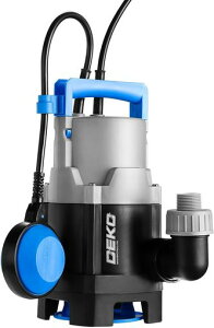 DEKO汚水ポンプ400W水中ポンプ底部入水式排水ポンプ最大吐出量7500L/H最大揚程5M清水用50/60Hz兼用家庭用電動水耕栽培ウォーターポンプ水族館給水散水ポンプ