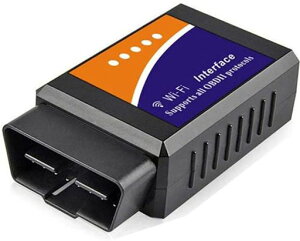 RunbodOBD2�f�f�@OBD2�X�L�����c�[��V1.5Wi-Fi�����Ԍ̏�f�f�@iPhon-e-IOS/Android�ɓK�pOBD2��`�͈͓��̎Ԏ�ɑΉ��ݒu�ȒP�Ԃ�ECU�����A�v���Ń`�F�b�N