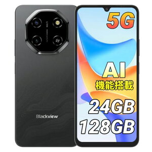 BlackviewSHARK65G�Ή��X�}�z�{��SIM�t���[|AI�@�\����|Android15�X�}�[�g�t�H��|24GB+128GB(2TB�g���\)|6.88�C���`����