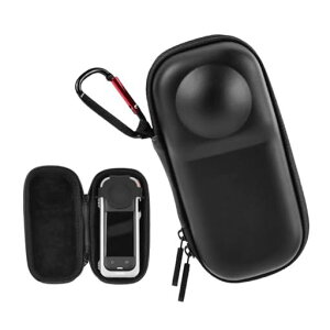 BRDRCInsta360X5X4�p�|�[�^�u���X���[���P�[�X(�P�[�W�ƃ����Y�L���b�v�p)�A�L�����[���[�o�b�O�ی�J�o�[�n�[�h�V�F���g���x���v���e�N�^�[���X�g�X�g���b�v�J���r�i�t��Insta360X5X4�A�N�Z�c