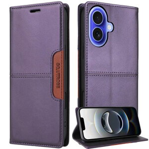 MUSECRASH�K�piPhone16�p�蒠�^�X�}�z�P�[�X���z�^[RFID�u���b�L���O]�J�[�h���[�t��Phone16����PU���U�[�ϏՌ��}�O�l�b�g���X�^���h�@�\�S�ʕی�(�p�[�v��iPhone16)