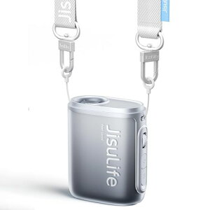 JisuLife Neck Fan 5�y�x���g�t�@�� / 3WAY / �����^ / 16���ԋ쓮 / ����100�i�K���[���[���� / �g�ѐ�@/��|����@/USB-C�[�d/���|����@/���/�|�[�^�u��/�W�X���C�t�z�O���[
